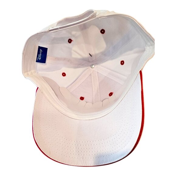 Disney Minnie Mouse "Mom" Hat - White Adjustable Baseball Cap, Authentic Disney - Picture 4 of 4